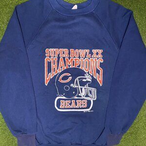 1985 Vintage Chicago Bears Super Bowl XX Champions Sweatshirt, Retro NFL Shirt